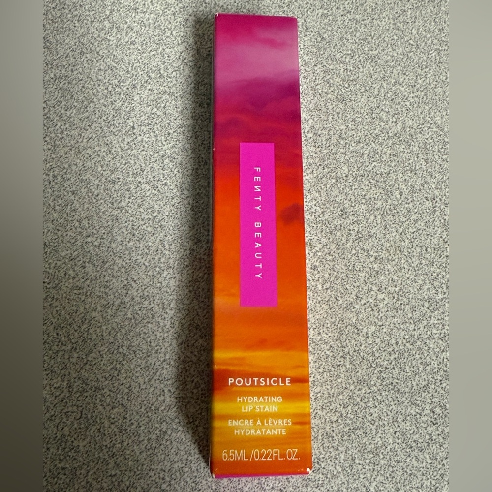 Fenty Beauty Rihanna Poutsicle Hydrating Lip Stain Gem And I #06 0.22 Oz Full Sz